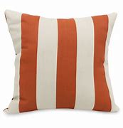 Image result for Outdoor Pillows Orange Multi Stripe