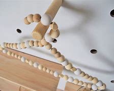 Image result for Kids Wooden Coat Hangers