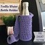 Image result for Crochet Water Bottle Carrier