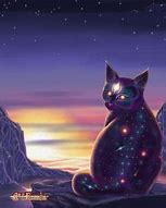 Image result for Cosmic Cat Art