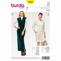 Image result for Burda Wrap Dress Pattern