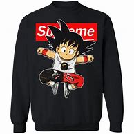 Image result for Supreme Sweater Goku