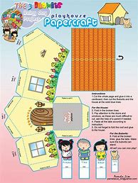Image result for Papercraft House Printable