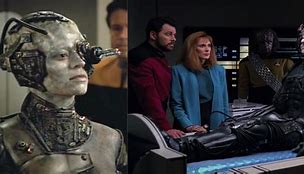 Image result for Star Trek Lore with Borg