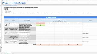 Image result for Lean Six Sigma 5S Template