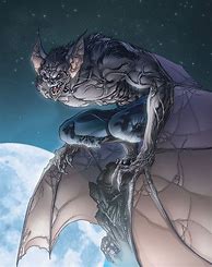 Image result for Batman Man-Bat Art