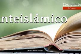 Image result for anteisl�mico