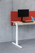 Image result for White Height Adjustable Desk