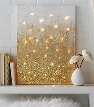 Image result for Glitter Wall Decor Ideas