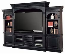 Image result for 75 Inch TV Entertainment Center Black