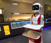 Image result for Restaurant with Robot Waiters