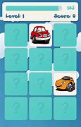 Image result for Cars Memory Game
