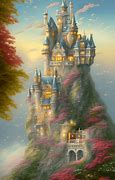 Image result for Fairytale Castle Art