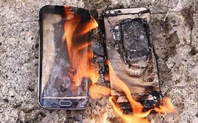 Image result for Destroyed Samsung Note 7