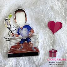 Image result for Badminton Caricature