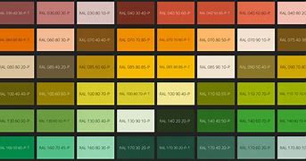 Image result for Yellow RAL Colours