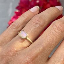 Image result for 14K Gold Opal Ring