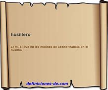 Image result for husillero