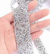 Image result for Red Rhinestone Ribbon