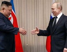Image result for Vladimir Putin and Kim Jong Un