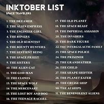 Image result for Aesthetic Inktober Prompts