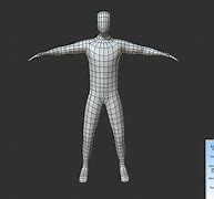 Image result for Character Body Base 3D Model