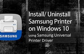 Image result for Samsung Universal Printer Installer