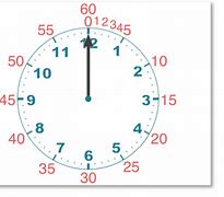 Image result for Time On Analog Clock
