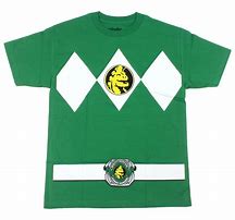Image result for Green Ranger Shirt