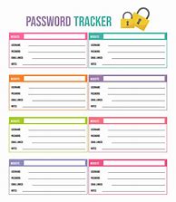 Image result for Password Notebook Organizer