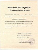 Image result for Certificate of Custom Lawyer