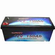 Image result for 12V 150AH Lithium Ion Battery Spacification