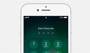 Image result for Setting of iPhone Passcode
