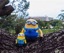 Image result for Minion Beanie Crochet