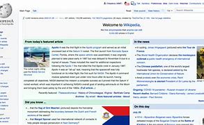 Image result for Wikipedia English Desktop
