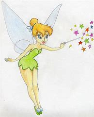 Image result for Drawings of Tinkerbell