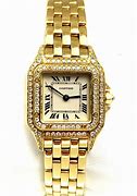 Image result for Round Gold Vintage Cartier Watch