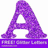 Image result for Glitter Letter L Printable