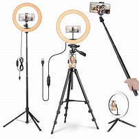 Image result for Tripod Stand with Ring Light