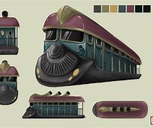 Image result for Train Interior Concept Art