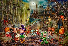 Image result for A Disney Halloween Scene