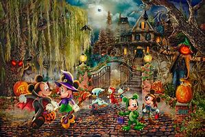 Image result for Mickey Mouse Halloween Art