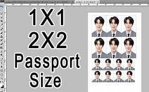 Image result for 1X1 ID Template
