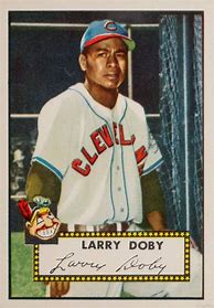 Image result for Larry Doby Baseball Card