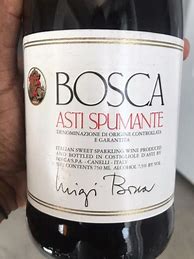 Image result for Bosca spa Asti Spumante Raspberry