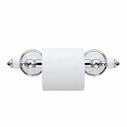 Image result for Chrome and White Toilet Paper Holder
