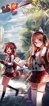 Image result for Anime Girl Going to School