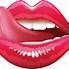 Image result for Lips. Emoji PNG