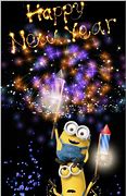 Image result for Minions Happy New Year Facebook Cover