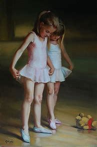 Image result for Little Girl Ballerina Art